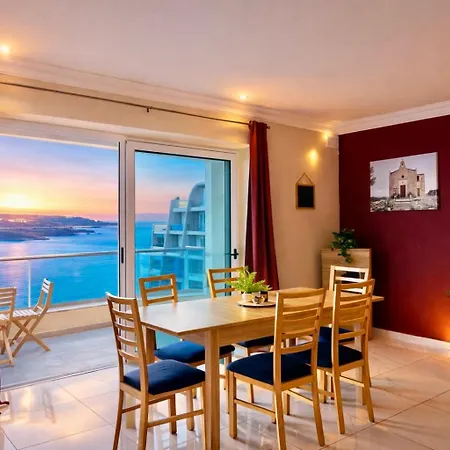Blue Horizon Qawra - Sunrise & Jacuzzi * St. Paul's Bay