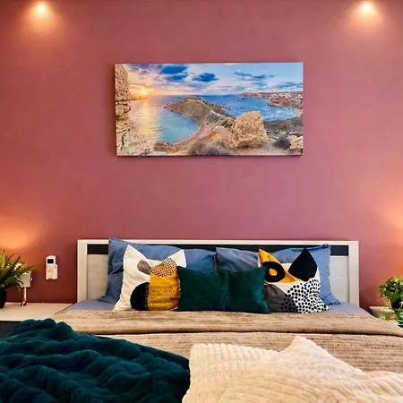 Blue Horizon Qawra - Sunrise & Jacuzzi Apartament