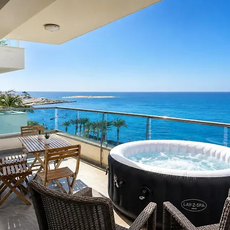 Lejlighed Blue Horizon Qawra - Sunrise & Jacuzzi San Pawl il-Baħar